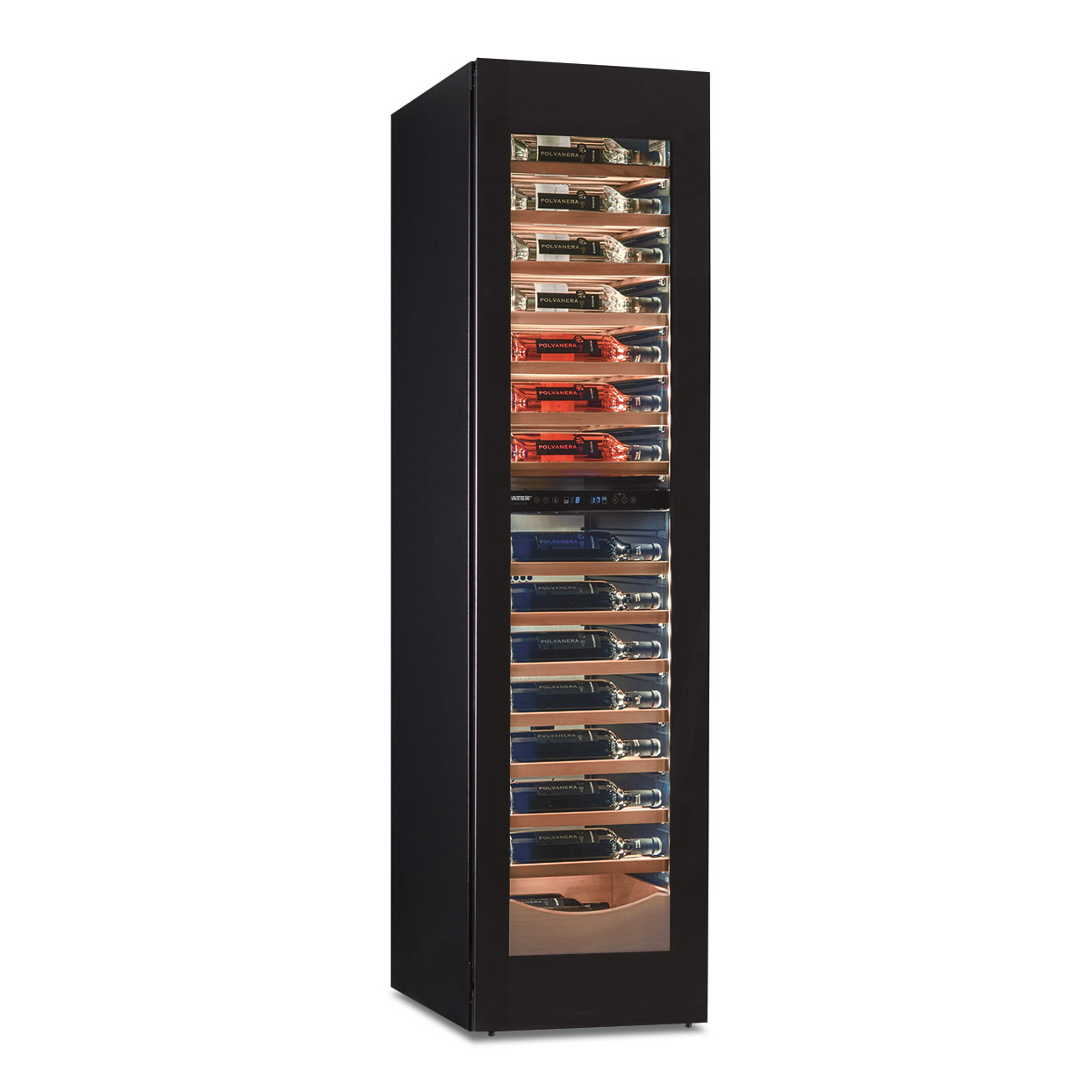 Cave de Vinho Climatizada Slim Wine 105 Garrafas, 45x69x180cm