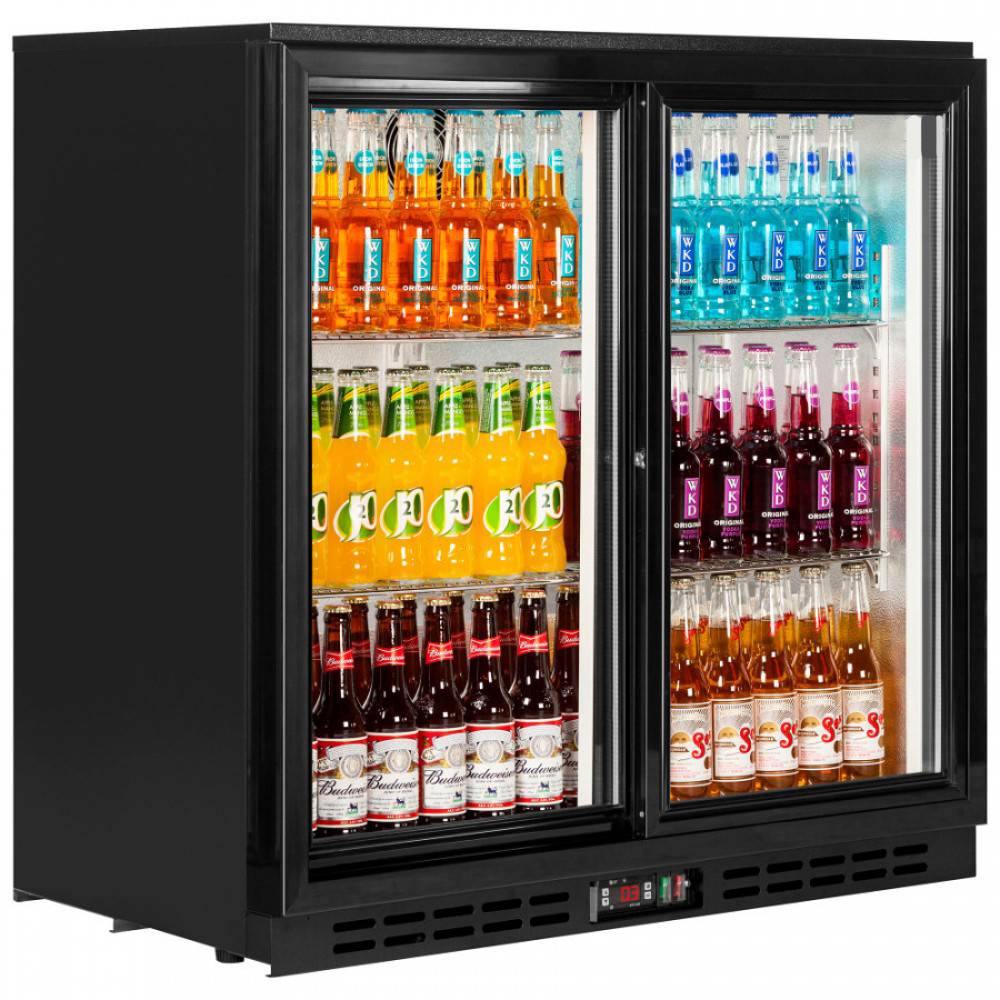 Armário Expositor Refrigerado 200L -1/+6ºC Porta Deslizante