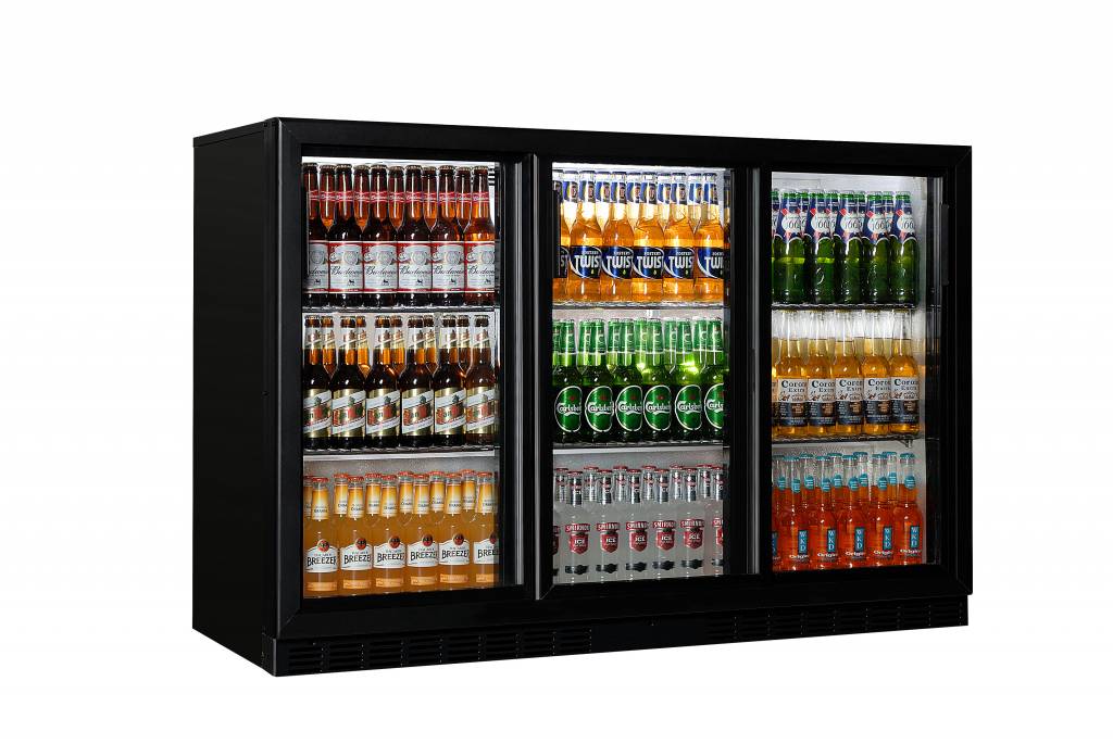 Armário Expositor Refrigerado 3 Portas Corrediças -1/+6ºC 350L