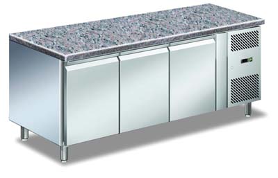 Mesa Refrigerada Pastelaria Linha 700, Tampo Granito