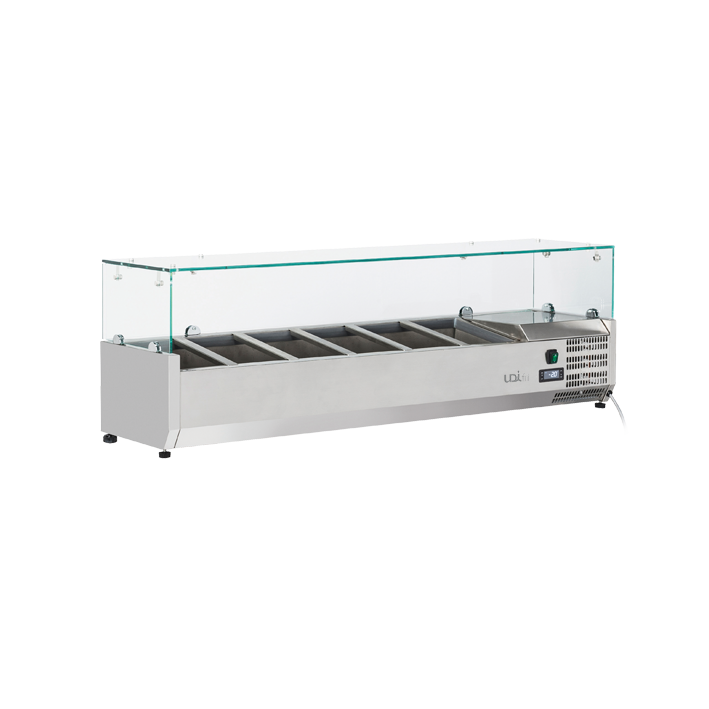 Vitrine Balcão Refrigerada GN 1/4 (1400mm)