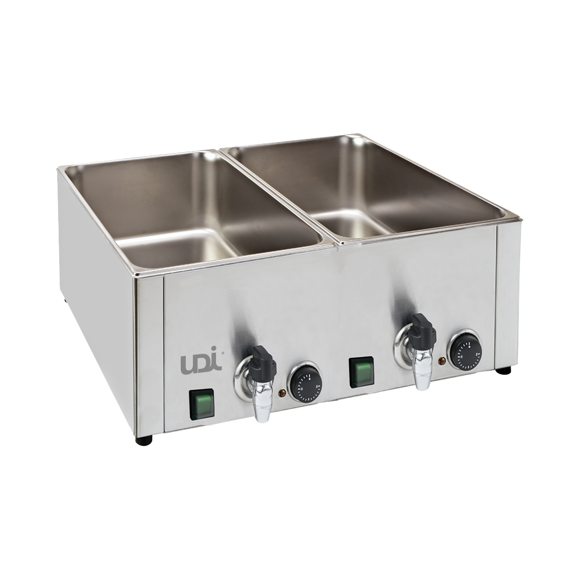 Banho-Maria Elétrico GN 1/1 150 Inox Valv. Escoadoura Dupla