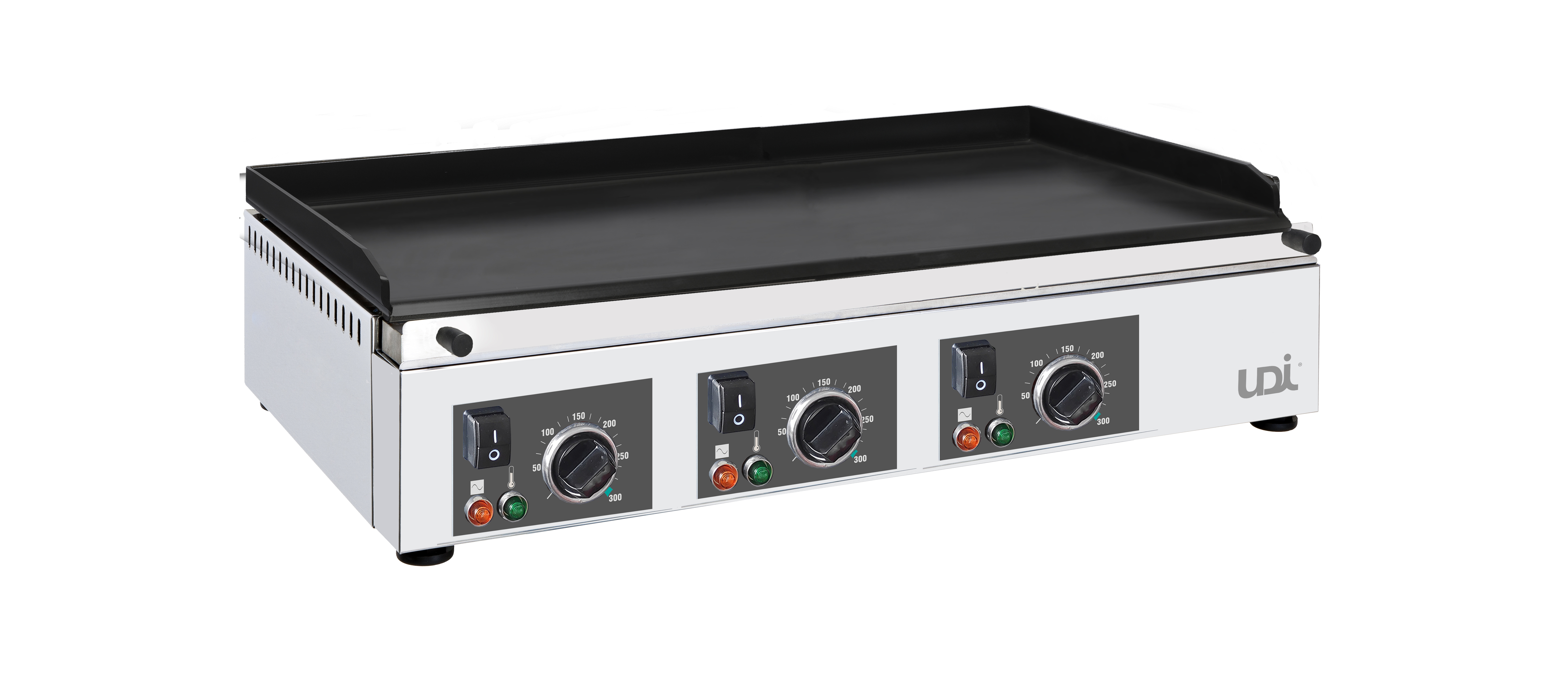 Frytop Elétrico de Bancada 3 Zonas, Revestimento Cerâmico, 4.5 kW