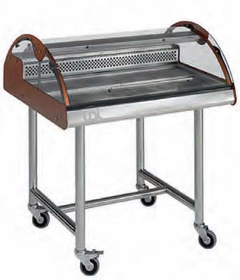 Carro Opcional para Vitrine de Peixe 2/3 GN - 585x585x630 mm