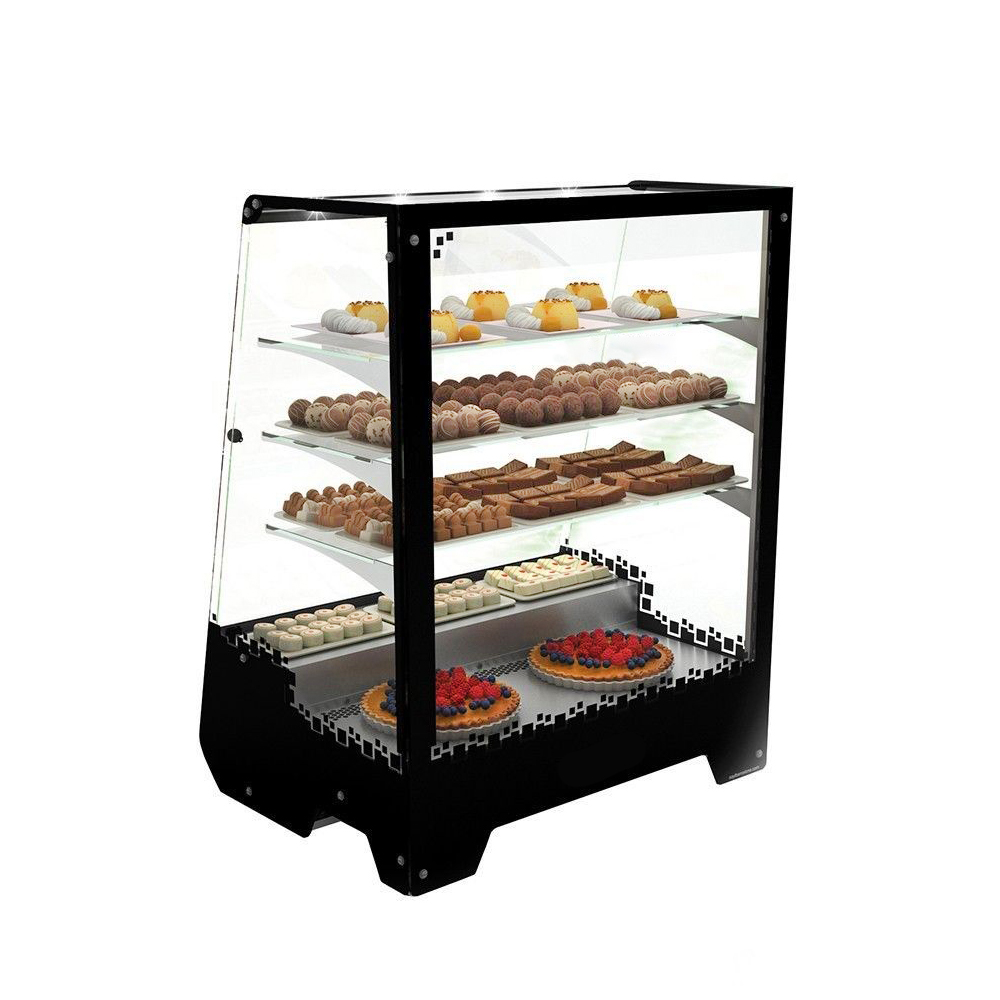 Vitrine Refrigerada Vertical 710mm para Pastelaria c/ LEDs