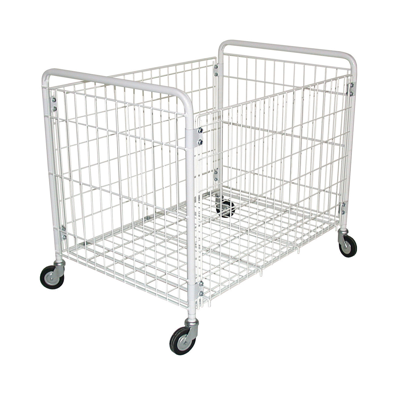 Carro para Roupa Suja Dobrável - 80x52x72 cm