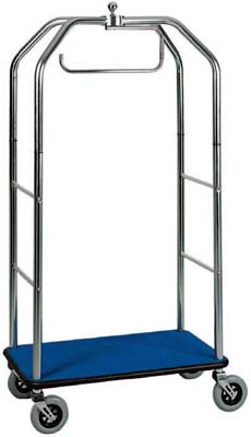 Carro de Roupa Vertical com Base em Carpete 950x550x1900 mm