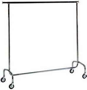 Carro para Roupa Profissional Extensível - 2100x530x1520 mm