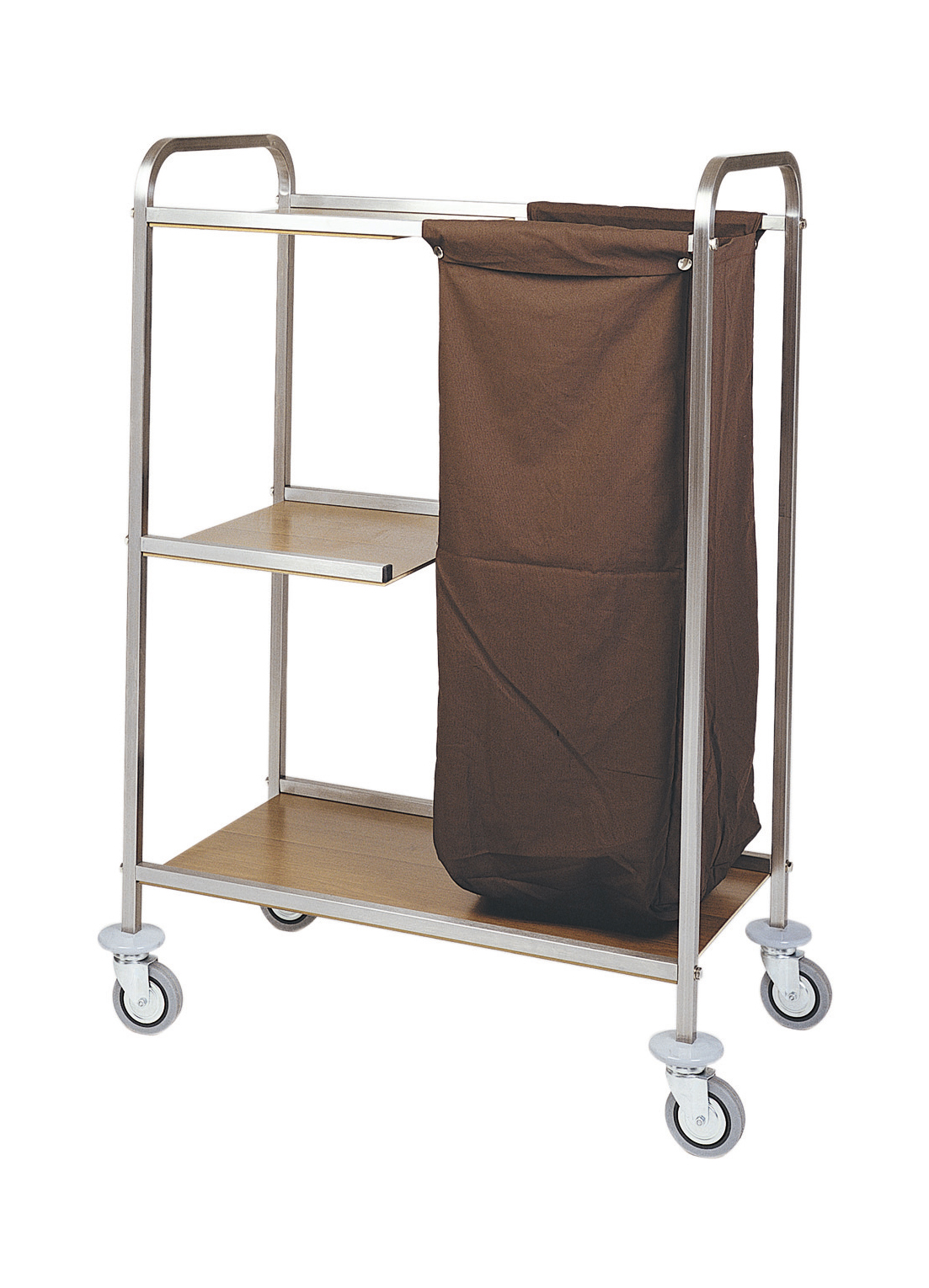 Carro de Limpeza e Roupa em Inox 790x430x1290 mm