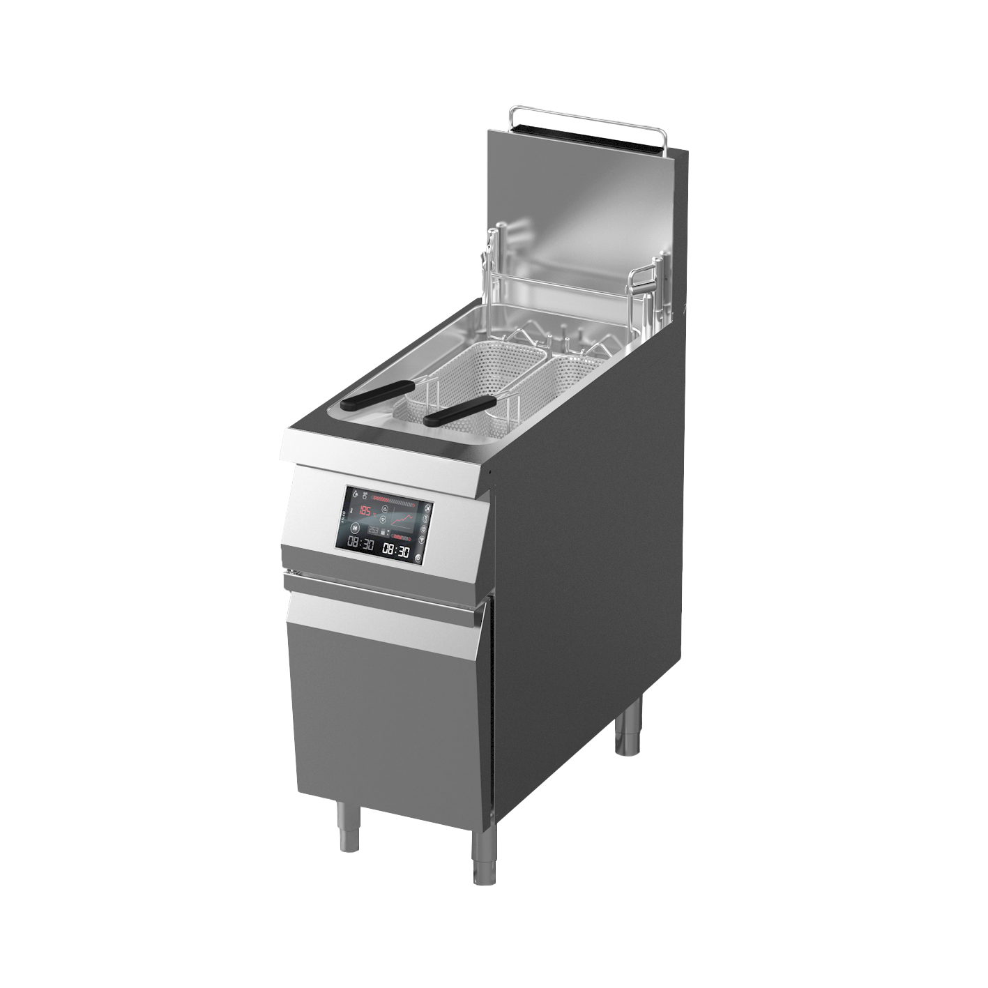 Fritadeira a Gás Linha 900, 23L, Alta Produção, Elevação Automática