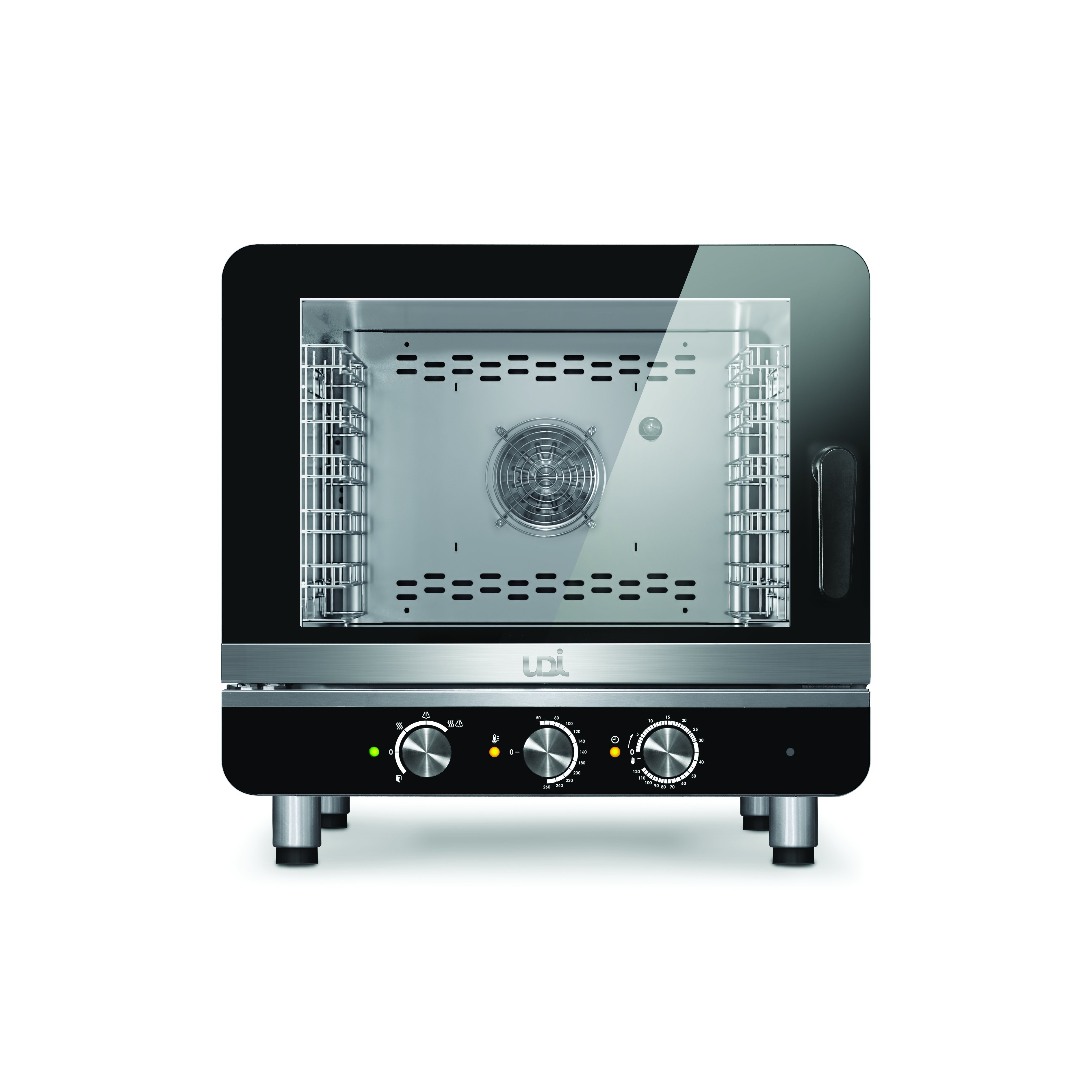 Forno Misto a Gás, 5 Tabuleiros GN 1/1, Painel Eletromecânico
