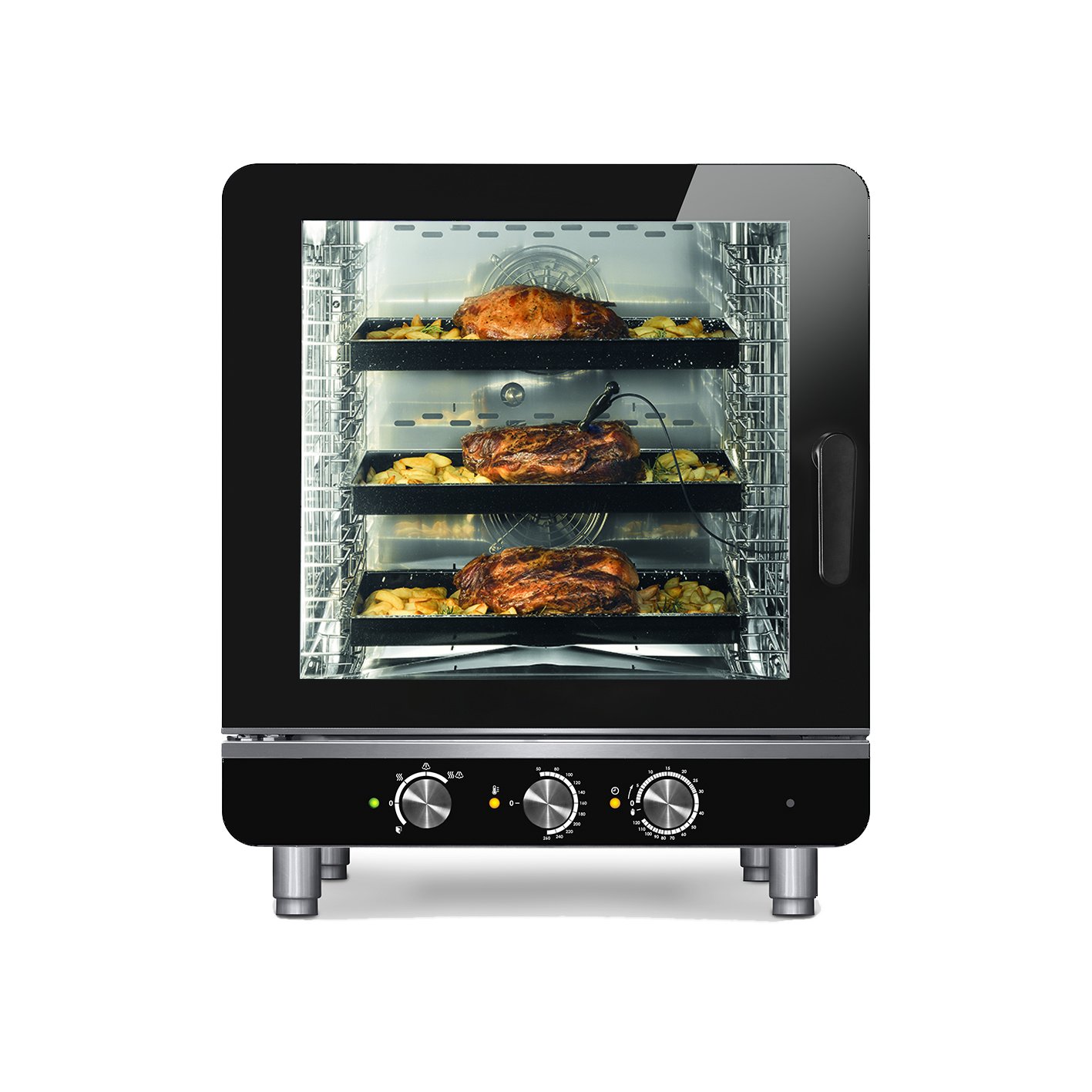 Forno Combinado Elétrico 7x GN 1/1 com Vapor Direto