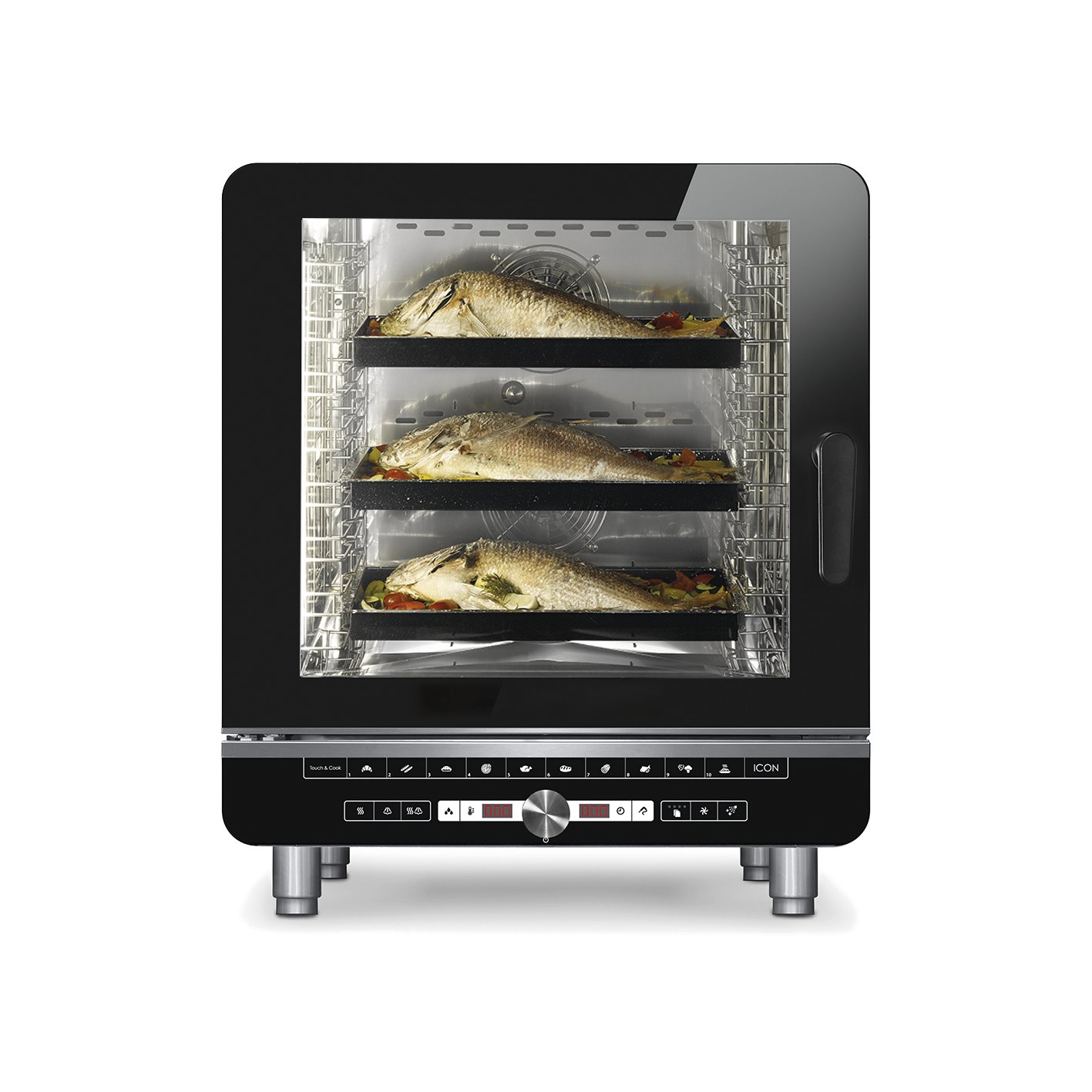Forno Misto Elétrico com Vapor Direto Touch 7x GN 1/1 - 12.5 kW