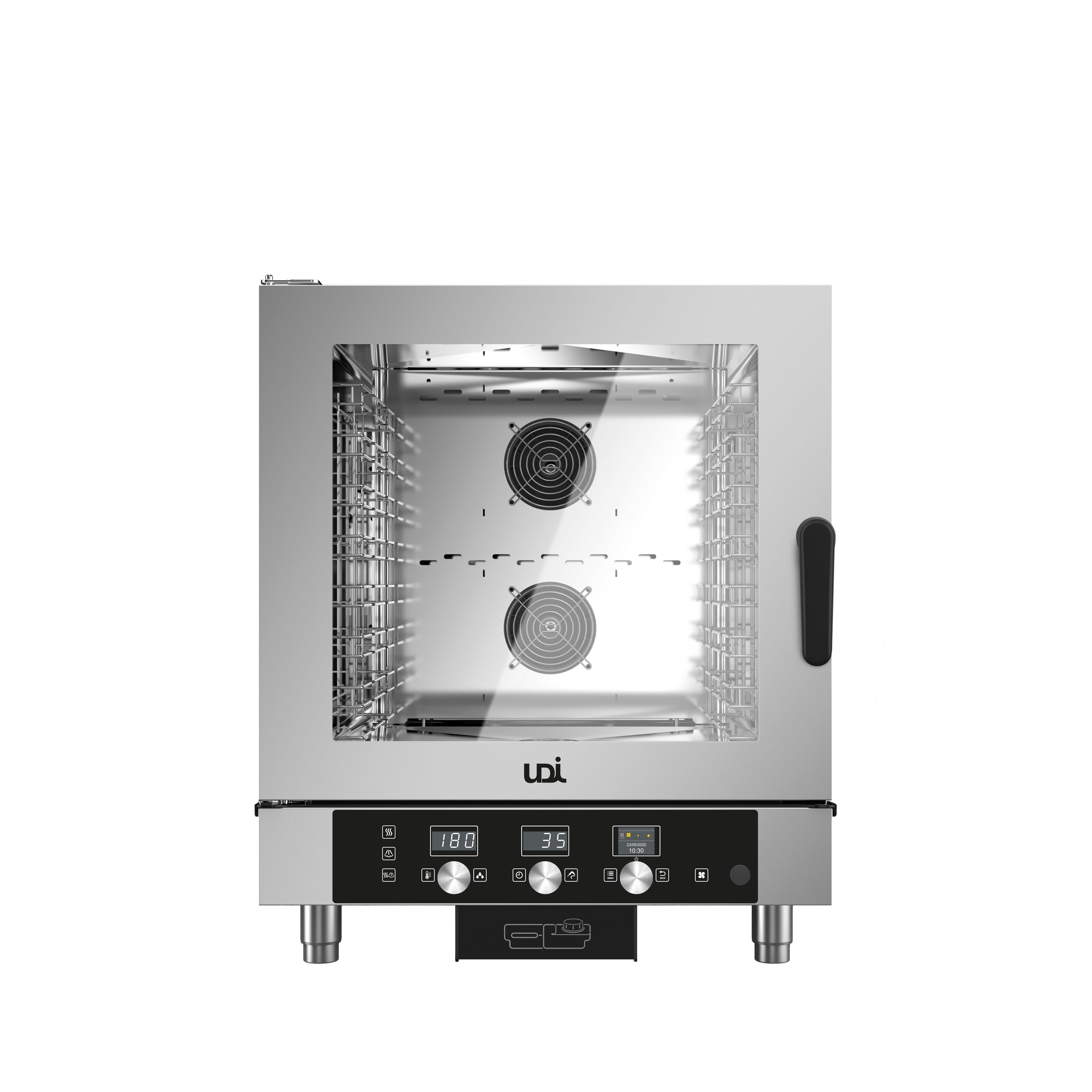 Forno Combinado Elétrico 7 Tabuleiros GN 1/1 - Programável e Vapor Direto