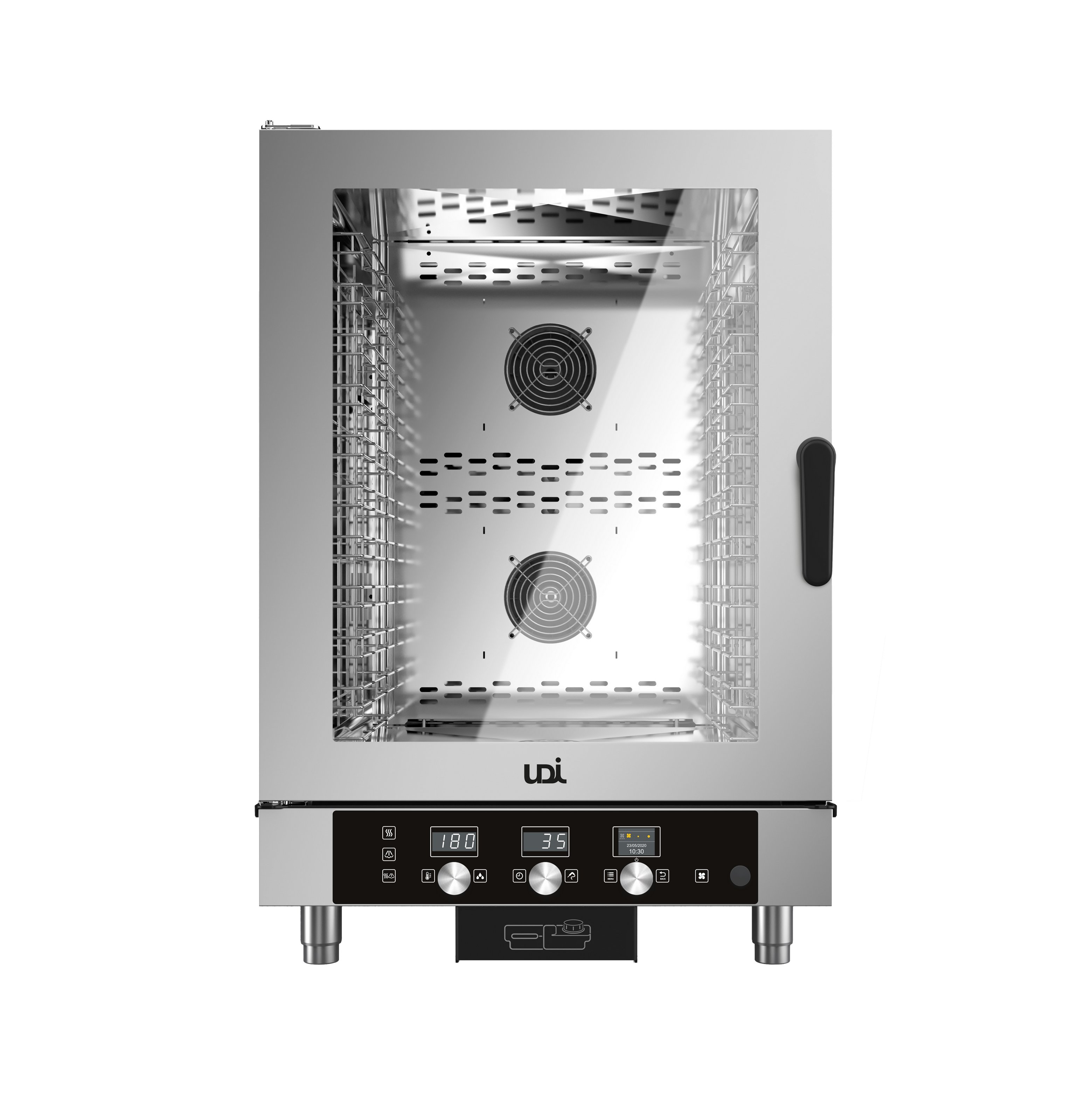Forno Combinado Elétrico 10x GN1/1 ou 600x400 Programável