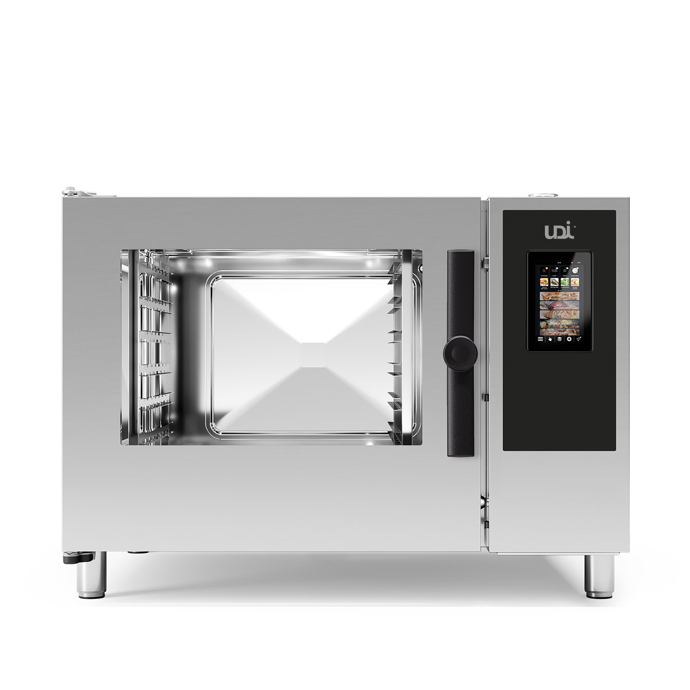 Forno a Gás Vapor Direto 6x2/1 GN - 12x1/1 GN com Comandos Touch