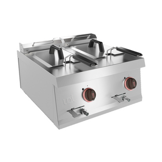Fritadeira Elétrica Dupla 2x10L - 9kW, Linha Snack Profissional