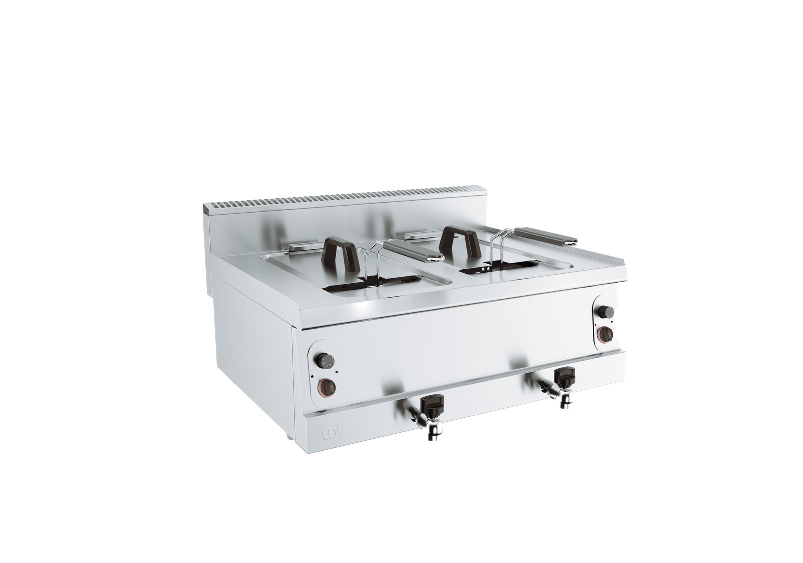 Fritadeira a Gás Dupla Linha 600 - 2x8 Litros, 12 kW