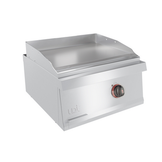 Frytop Elétrico Duplo, Placa Nervurada, 600x600 mm, 6 kW
