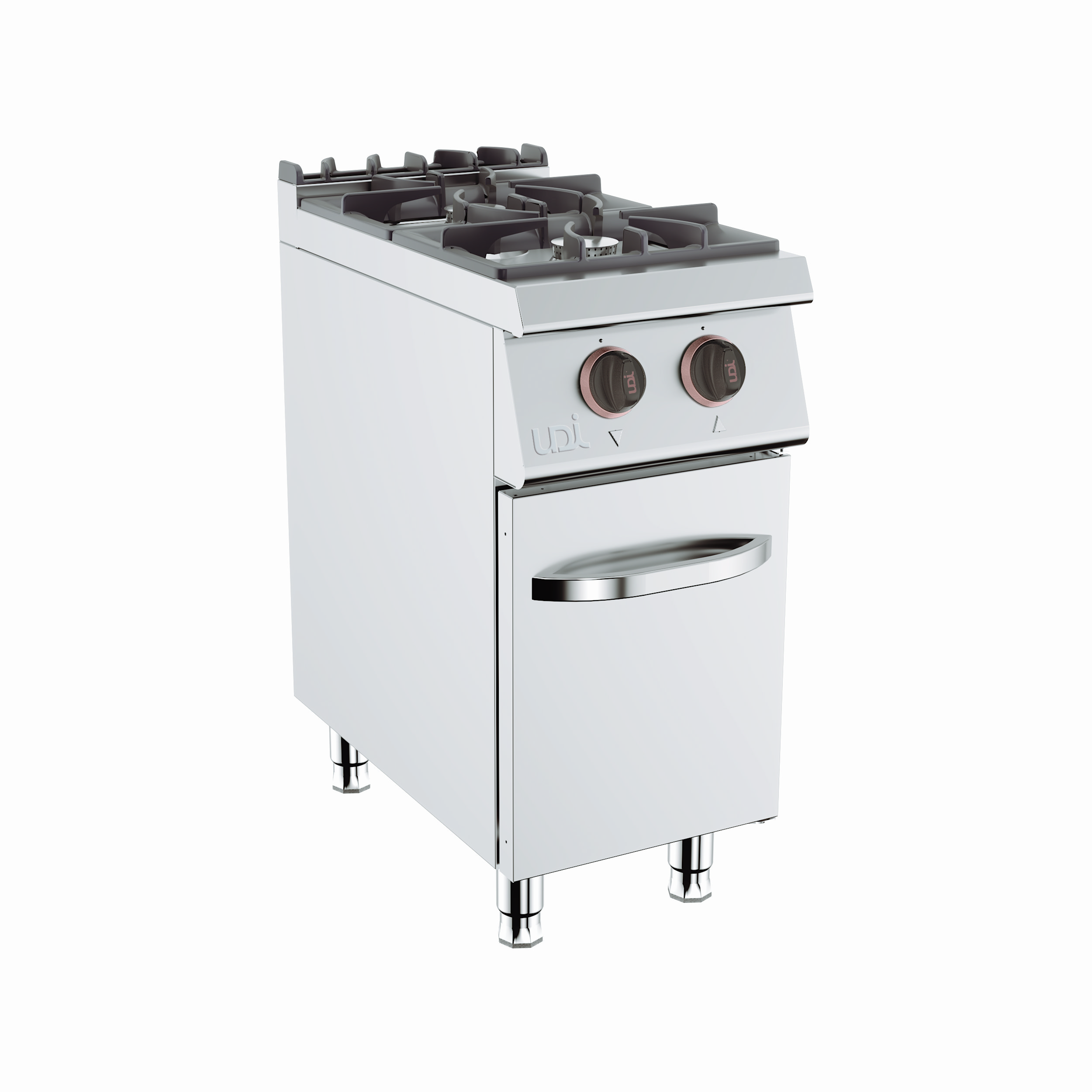 Fogão Industrial a Gás Linha 700 com 2 Queimadores e Armário