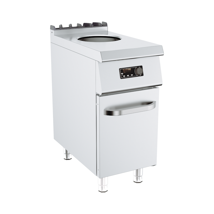 Fogão Wok Indução Elétrico Linha 700 c/ Armário 400x730mm
