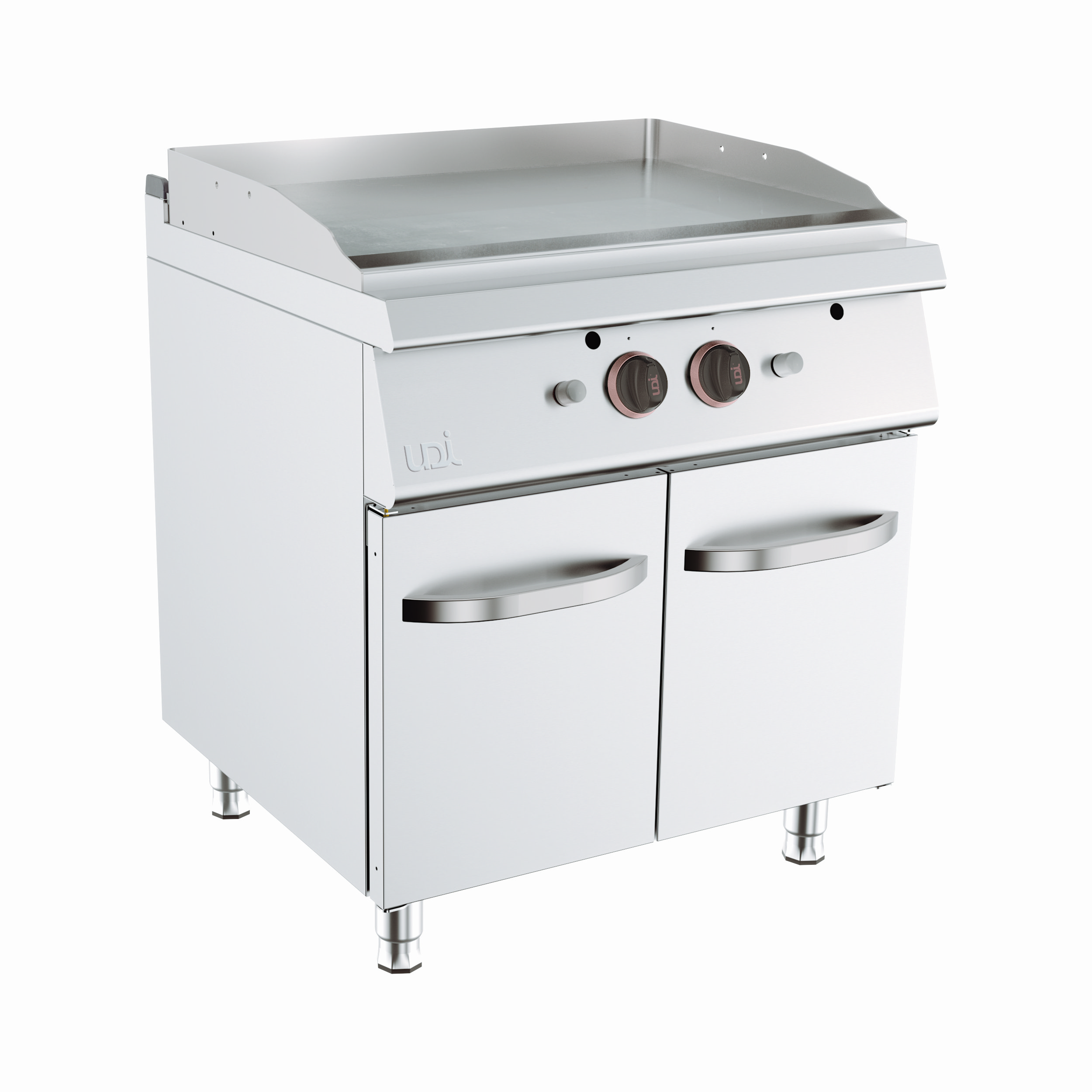 Fry-top a Gás Duplo Linha 700 c/ Armário