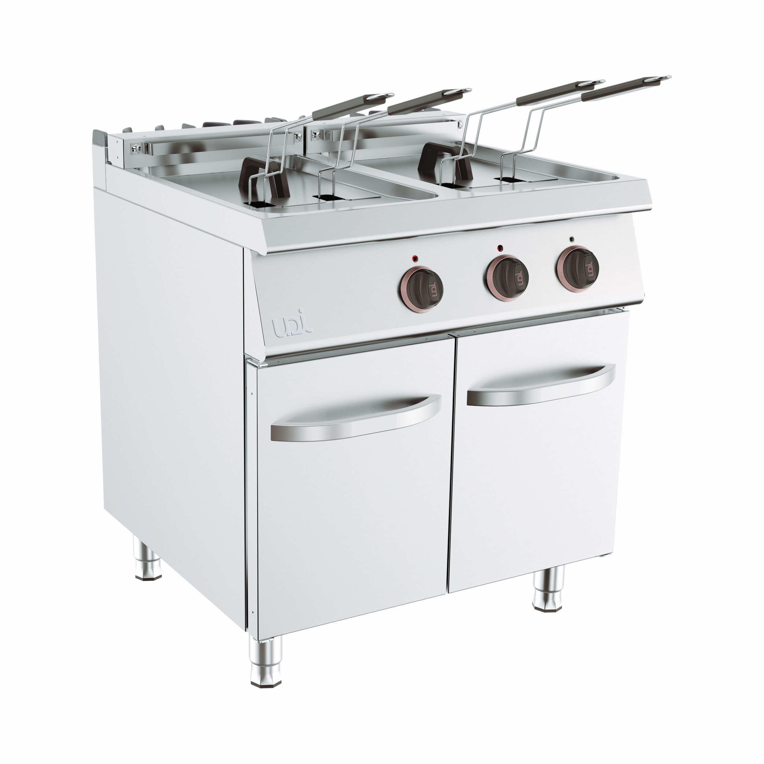 Fritadeira Elétrica Dupla 2x18L com Armário Linha 700
