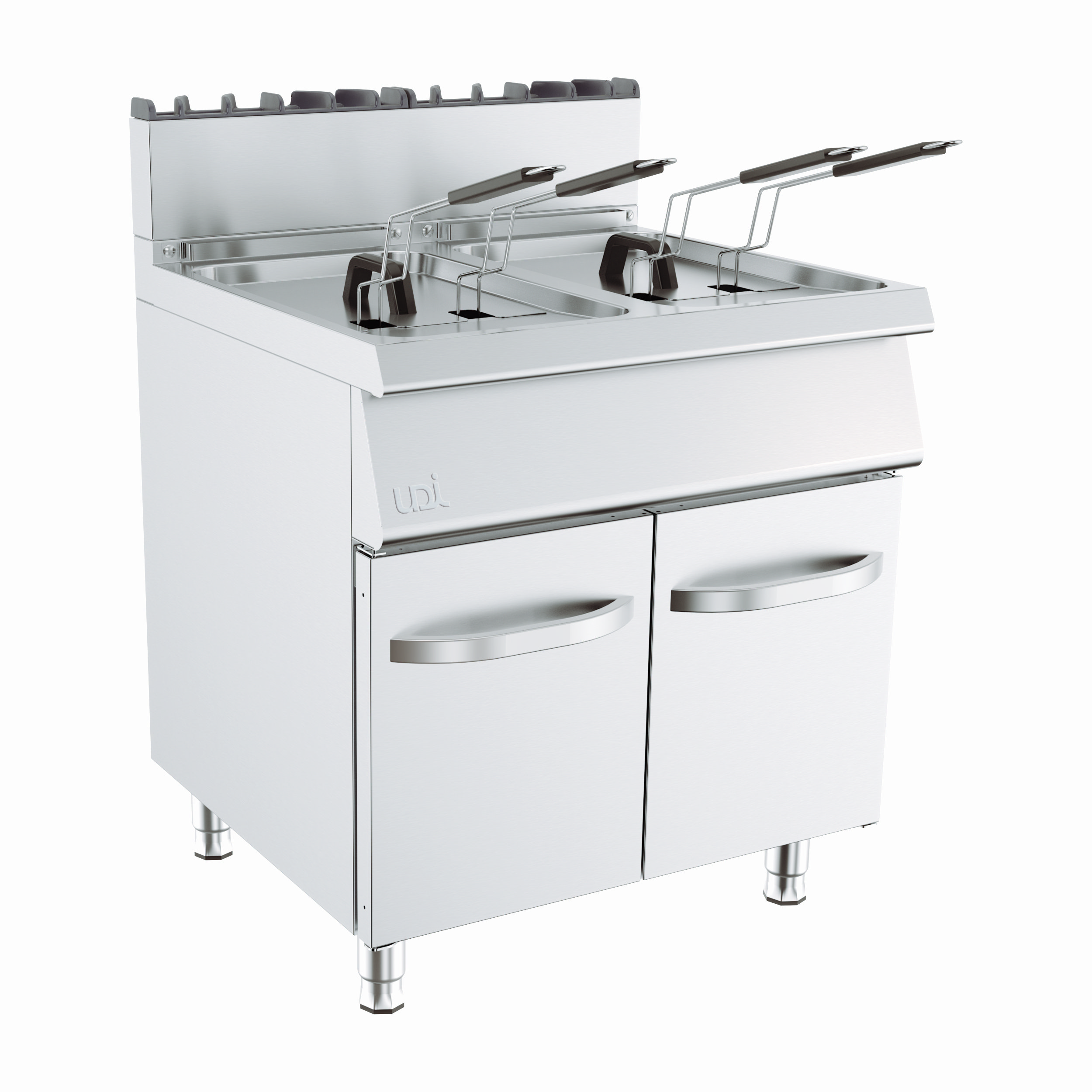 Fritadeira a Gás Linha 700 c/ Armário - 2x15L, 800mm