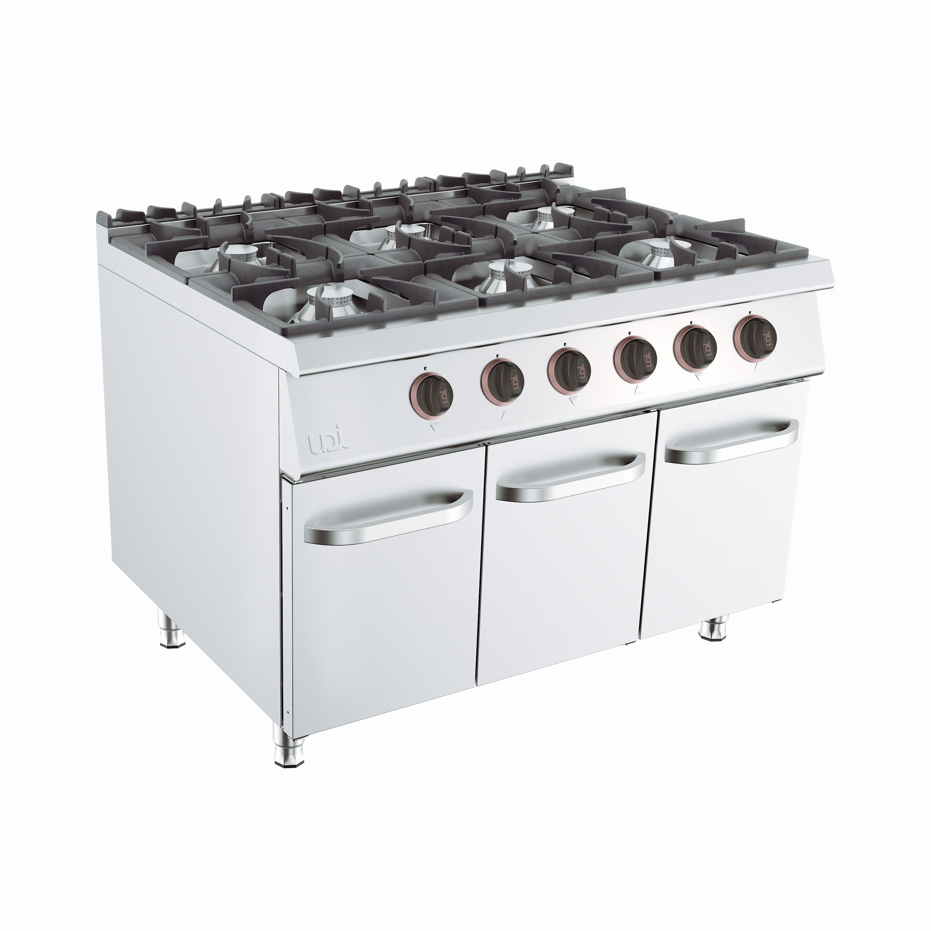 Fogão a Gás Linha 900 com Armário e 6 Queimadores