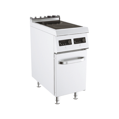 Fogão de Indução Elétrico Linha 900 - 2 Zonas, Armário e Porta