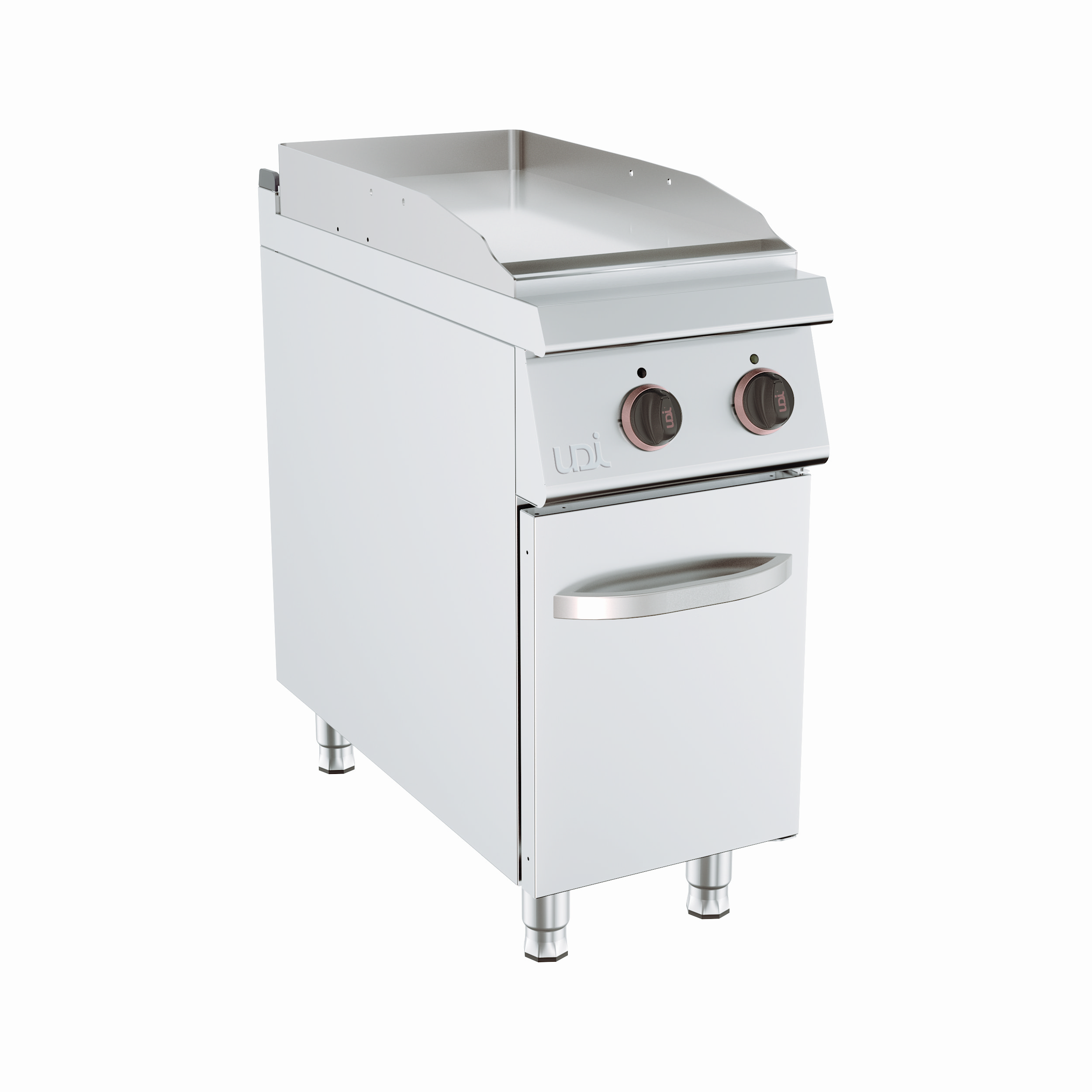 Fry-top Elétrico Liso Linha 900 com Armário 400x900 mm
