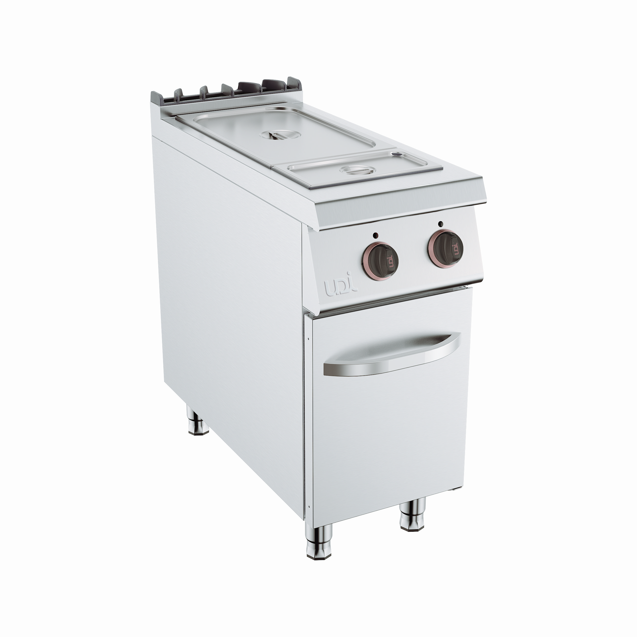 Banho-maria Elétrico Linha 900 com Armário – 400x900x900 mm
