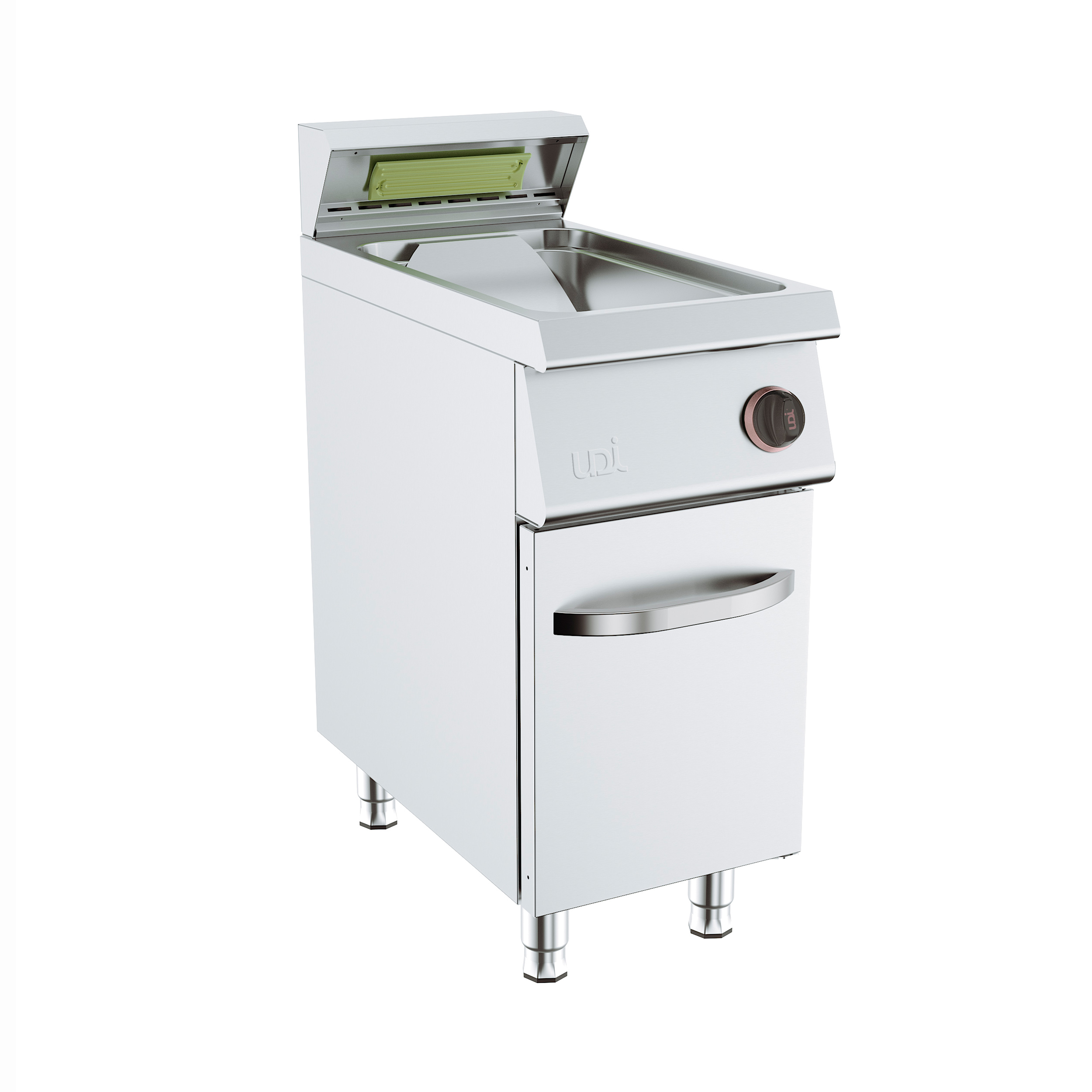 Aquecedor de Batatas Fritas Elétrico 850W c/ Armário | Linha 900