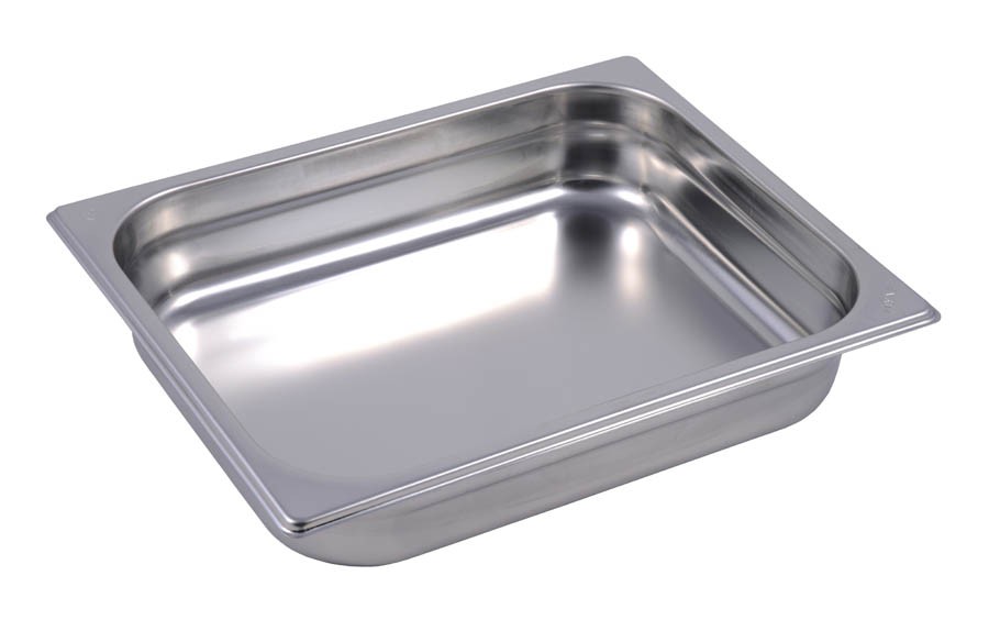 Tabuleiro Gastronorm GN 1/2 em Aço Inoxidável 325x265x150 mm