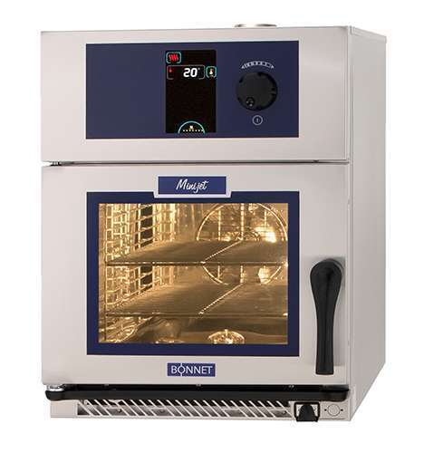Forno convetor misto elétrico compacto (vapor direto)