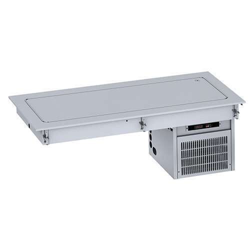 Buffet de encastrar refrigerado estático, 3x GN1/1: placa fria 1 nível
