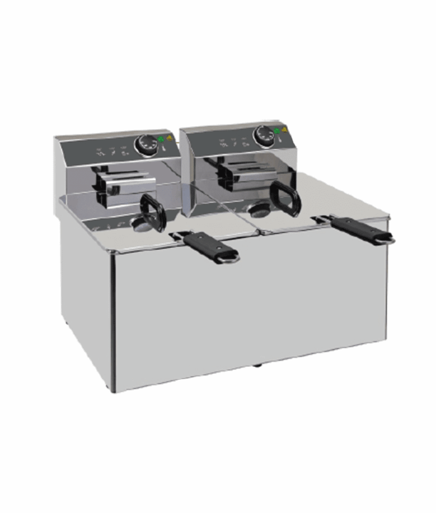 Fritadeira elétrica 2 cubas 10Lts - XDF 1010L