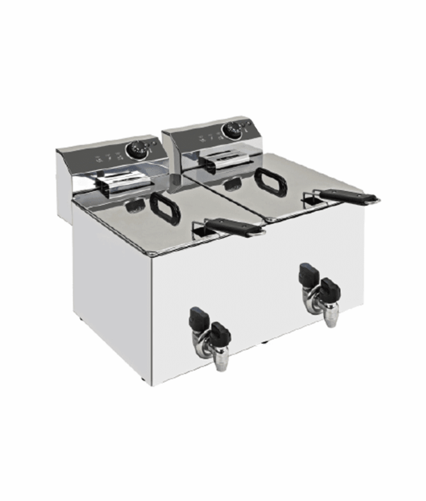Fritadeira elétrica 2 cubas 10Lts - XDF 1010LG