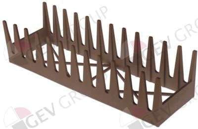 Insersor para 12 placas 290 x90 x75h mm