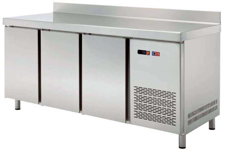 Mesa de snacks congeladora 2 portas Profundidade 600