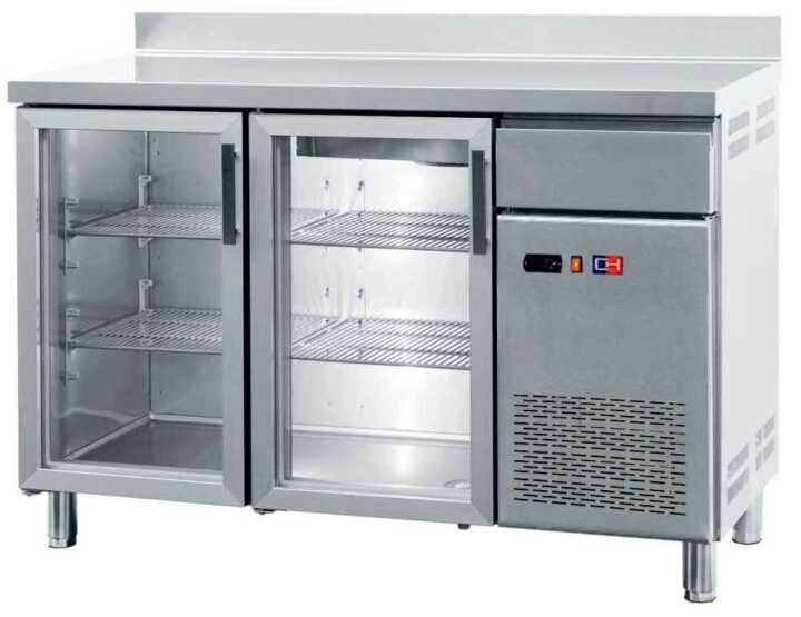 Balcão frigorífico com portas de vidro 3 portas