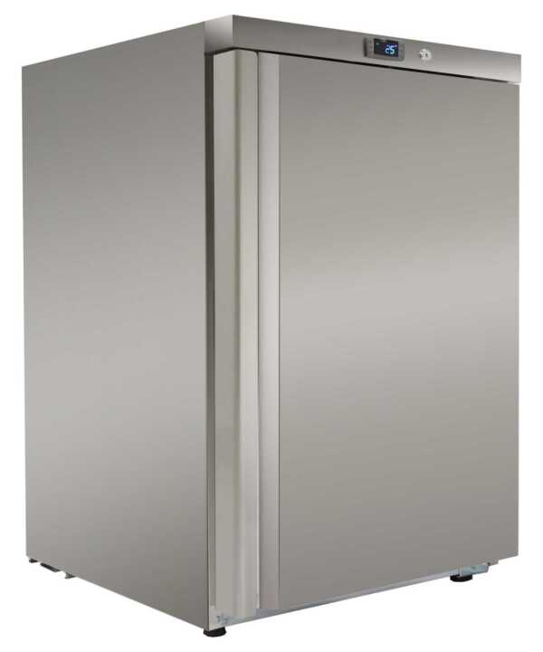 Armário refrigerado de 200 litros em aço inoxidável 600x615x870h mm