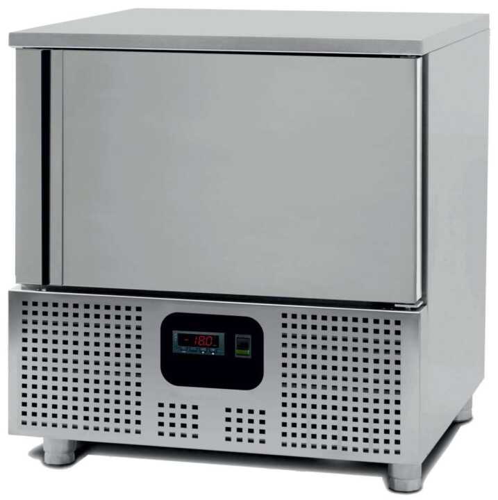 Abatedor de temperatura mista 5 tabuleiros GN1/1 de 790 x700 x850h mm