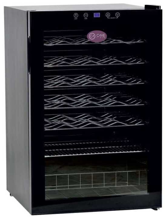 Armário expositor de vinhos 1 temperatura para 40 garrafas