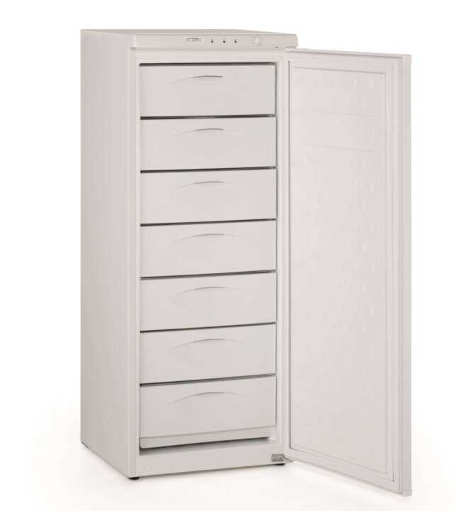 Congelador vertical de porta cega 540 x600 x1380h mm