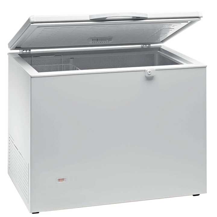 Congelador horizontal com porta articulada
