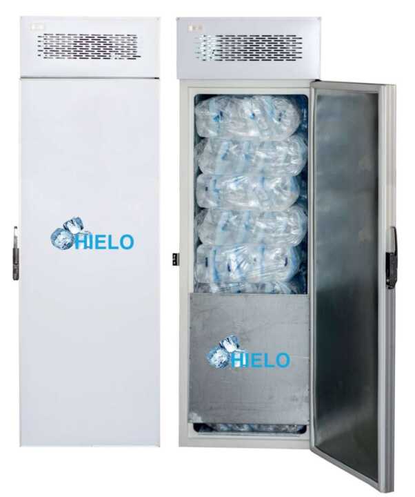 Armário de armazenamento de cubos de gelo para 26 sacos de cubos de gelo
