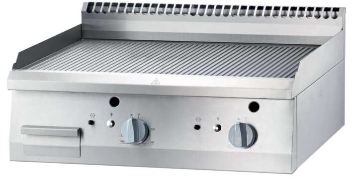 Fry Top a gás a gás 400x700x250h mm 6,5Kw