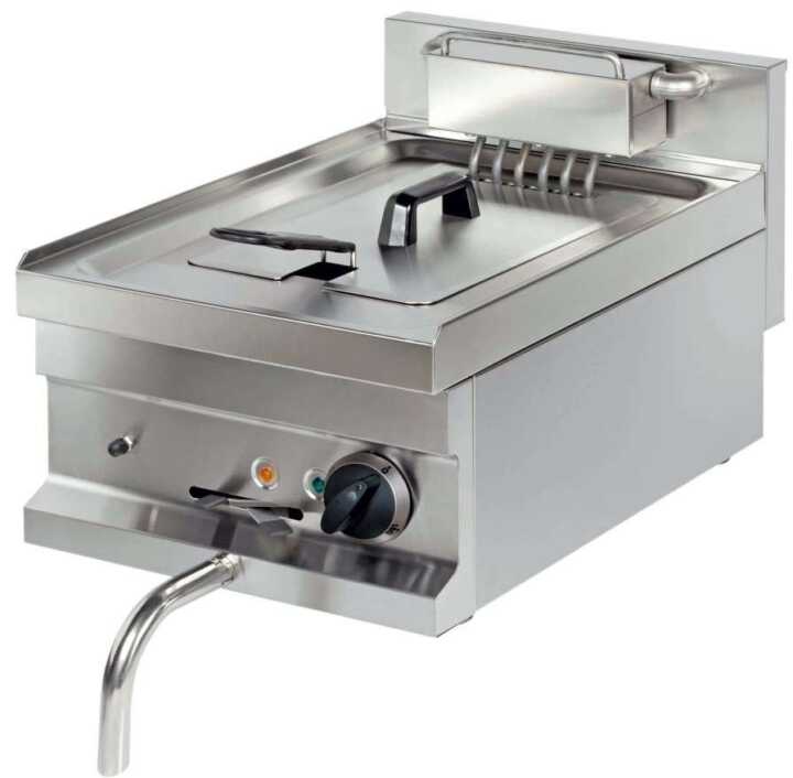 Fritadeira eléctrica de mesa 8 litros 7,5kw 400x600x265h mm