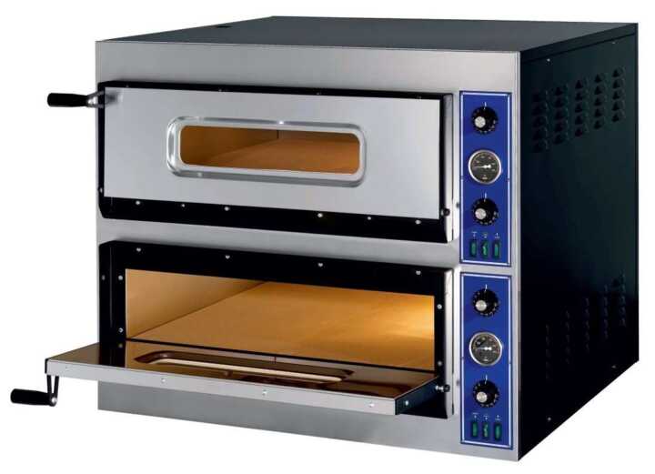 Forno elétrico para pizzas capacidade para 12 pizzas diâmetro 33 cm START66 (400V)